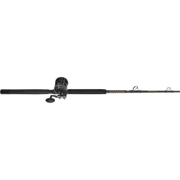 Penn Squall II Level Wind Conventional Reel and Fishing Rod Combo