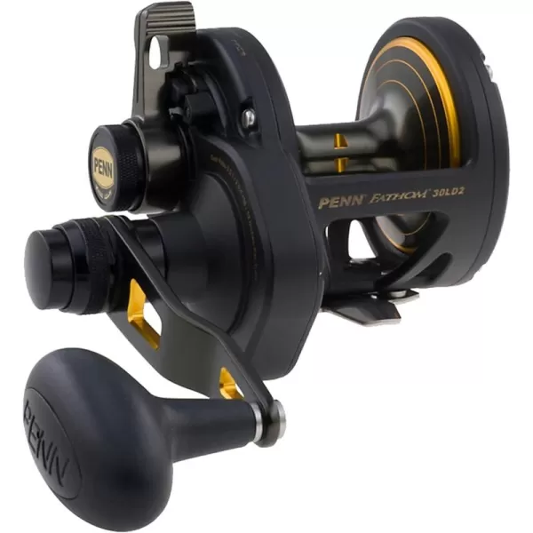 Penn 1292934 Fathom 40N Lever 2-Speed Lever Drag Fishing Reel