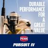 imagePENN Pursuit III ampamp Pursuit IV Spinning Reel and Fishing Rod Combo4000 Reel Size  7  Medium  2pc