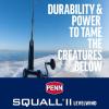 imagePENN Squall II Level Wind Conventional Reel and Fishing Rod Combo BlackGold