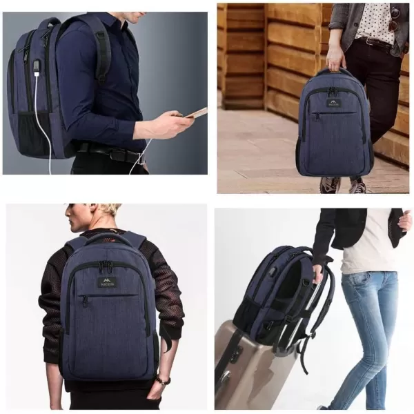 MATEIN Laptop Backpack for Womens, School Backpack with USB Port for Student Supplies and College Accessories, Water Resistant Travel Daypack Cute Book Bag for Teens and Ladies Fit 15.6 In Computer
