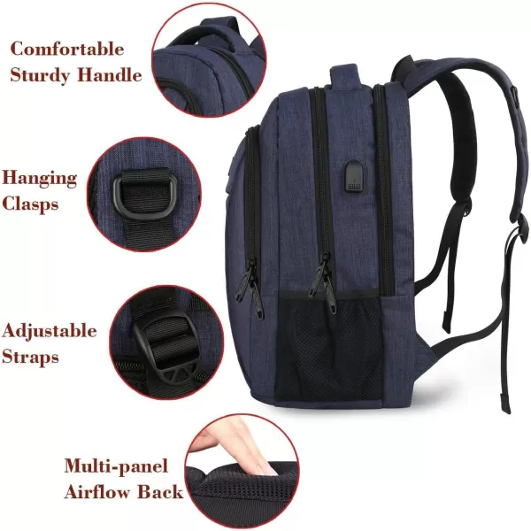 MATEIN Laptop Backpack for Womens, School Backpack with USB Port for Student Supplies and College Accessories, Water Resistant Travel Daypack Cute Book Bag for Teens and Ladies Fit 15.6 In Computer