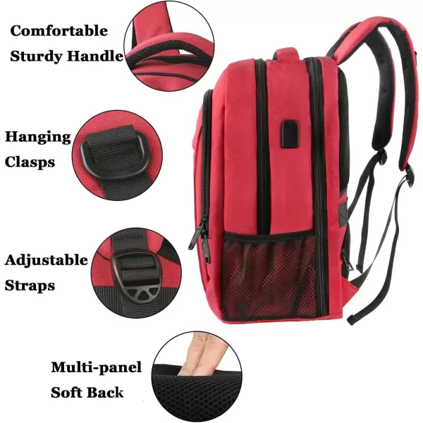 MATEIN Laptop Backpack for Womens, School Backpack with USB Port for Student Supplies and College Accessories, Water Resistant Travel Daypack Cute Book Bag for Teens and Ladies Fit 15.6 In Computer