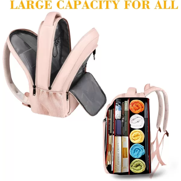 MATEIN Laptop Backpack for Womens, School Backpack with USB Port for Student Supplies and College Accessories, Water Resistant Travel Daypack Cute Book Bag for Teens and Ladies Fit 15.6 In Computer
