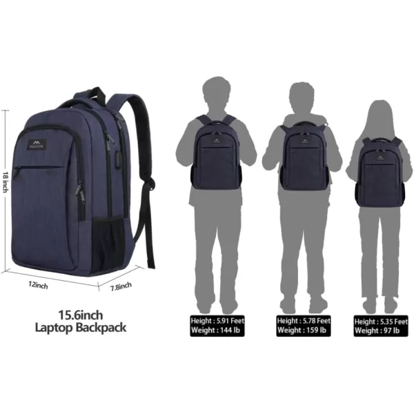 MATEIN Laptop Backpack for Womens, School Backpack with USB Port for Student Supplies and College Accessories, Water Resistant Travel Daypack Cute Book Bag for Teens and Ladies Fit 15.6 In Computer