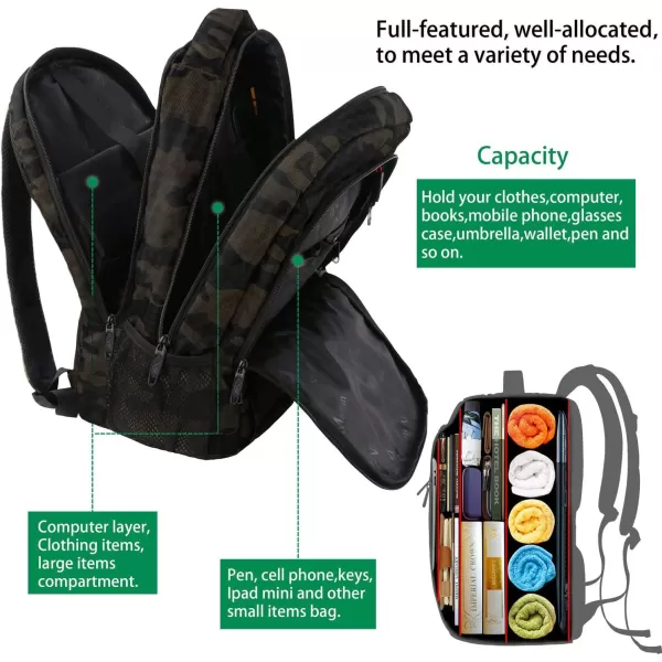 MATEIN Laptop Backpack for Womens, School Backpack with USB Port for Student Supplies and College Accessories, Water Resistant Travel Daypack Cute Book Bag for Teens and Ladies Fit 15.6 In Computer