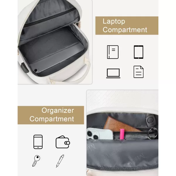 MATEIN Mini Backpack for Women, Waterproof Stylish Daypack Purse Shoulder Bag with USB Charging Port, Lightweight Small Casual Daily Travel Backpack, Ladies Gift for College Work, 2pcs Sets, Black