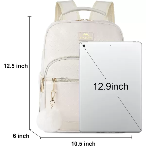 MATEIN Mini Backpack for Women, Waterproof Stylish Daypack Purse Shoulder Bag with USB Charging Port, Lightweight Small Casual Daily Travel Backpack, Ladies Gift for College Work, 2pcs Sets, Black
