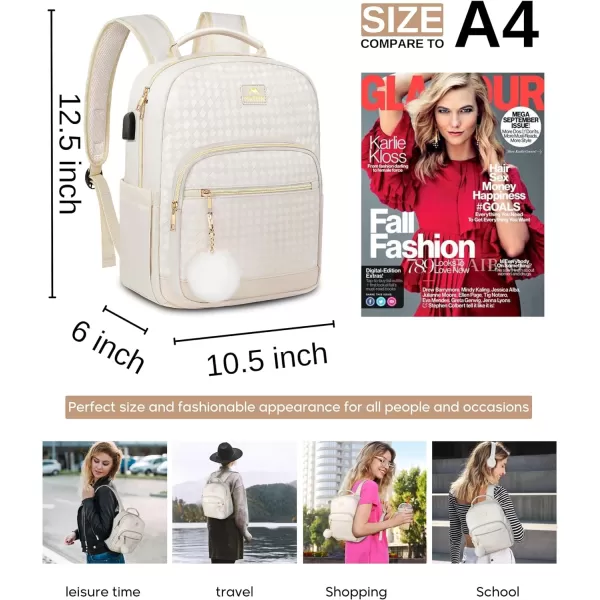 MATEIN Mini Backpack for Women, Waterproof Stylish Daypack Purse Shoulder Bag with USB Charging Port, Lightweight Small Casual Daily Travel Backpack, Ladies Gift for College Work, 2pcs Sets, Black