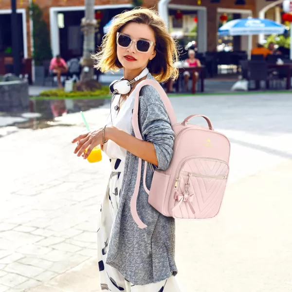 MATEIN Mini Backpack for Women, Waterproof Stylish Daypack Purse Shoulder Bag with USB Charging Port, Lightweight Small Casual Daily Travel Backpack, Ladies Gift for College Work, 2pcs Sets, Black