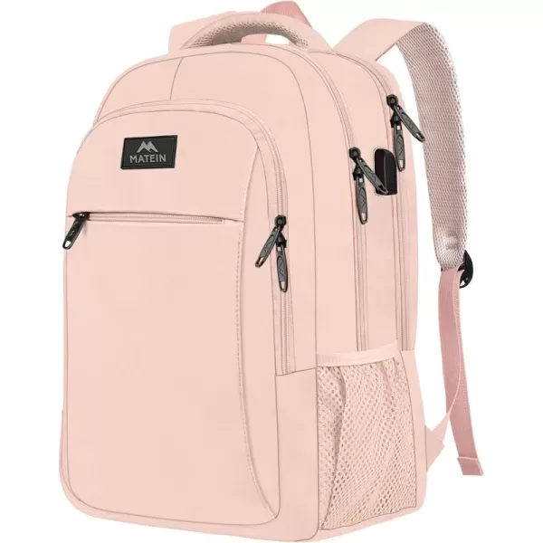 MATEIN Laptop Backpack for Womens, School Backpack with USB Port for Student Supplies and College Accessories, Water Resistant Travel Daypack Cute Book Bag for Teens and Ladies Fit 15.6 In Computer