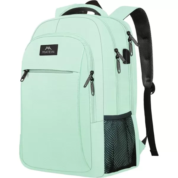 MATEIN Laptop Backpack for Womens, School Backpack with USB Port for Student Supplies and College Accessories, Water Resistant Travel Daypack Cute Book Bag for Teens and Ladies Fit 15.6 In Computer
