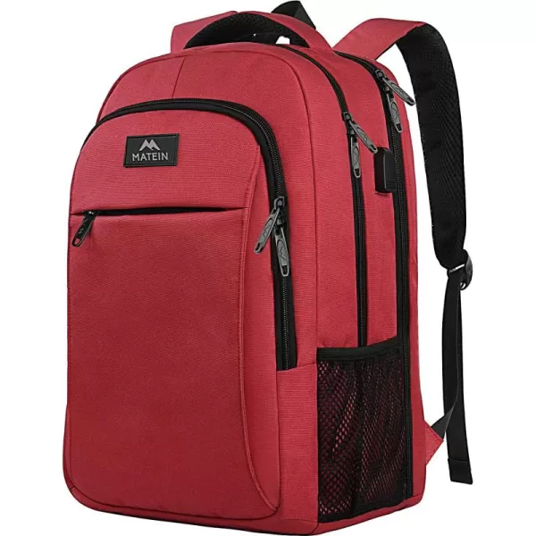 MATEIN Laptop Backpack for Womens, School Backpack with USB Port for Student Supplies and College Accessories, Water Resistant Travel Daypack Cute Book Bag for Teens and Ladies Fit 15.6 In Computer