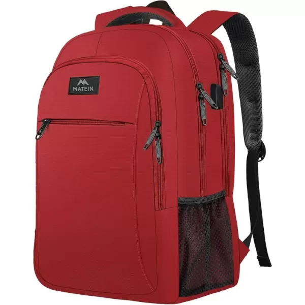 MATEIN Laptop Backpack for Womens, School Backpack with USB Port for Student Supplies and College Accessories, Water Resistant Travel Daypack Cute Book Bag for Teens and Ladies Fit 15.6 In Computer