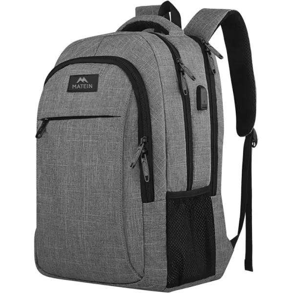 MATEIN Laptop Backpack for Womens, School Backpack with USB Port for Student Supplies and College Accessories, Water Resistant Travel Daypack Cute Book Bag for Teens and Ladies Fit 15.6 In Computer