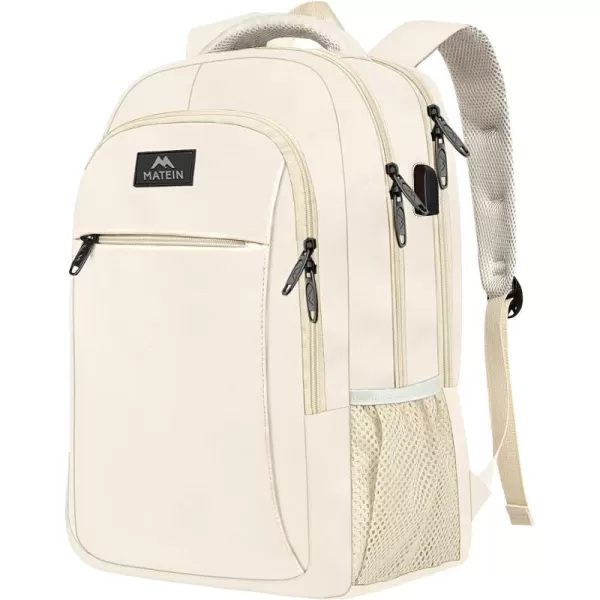 MATEIN Laptop Backpack for Womens, School Backpack with USB Port for Student Supplies and College Accessories, Water Resistant Travel Daypack Cute Book Bag for Teens and Ladies Fit 15.6 In Computer