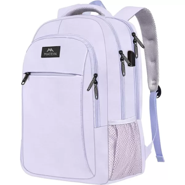 MATEIN Laptop Backpack for Womens, School Backpack with USB Port for Student Supplies and College Accessories, Water Resistant Travel Daypack Cute Book Bag for Teens and Ladies Fit 15.6 In Computer