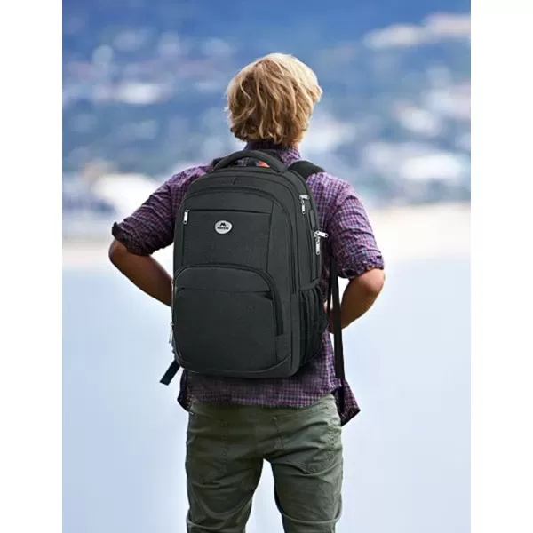 MATEIN Backpack, Business Backpack for Men, Water Resistant Men's Travel Laptop Bag with Charger for Airplane, 15.6 Inch Sturdy Padded Commuter Daypack Theft Proof, Work Gifts