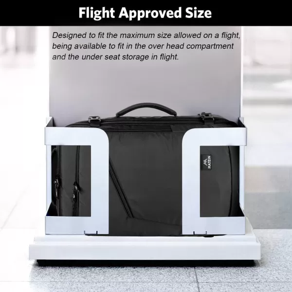 MATEIN Carry on Backpack, Extra Large Travel Backpack Expandable Airplane Approved Weekender Bag for Men and Women, Water Resistant Lightweight Daypack for Flight 40L, Black