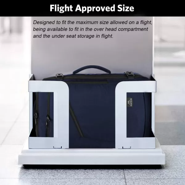 MATEIN Carry on Backpack, Extra Large Travel Backpack Expandable Airplane Approved Weekender Bag for Men and Women, Water Resistant Lightweight Daypack for Flight 40L, Black