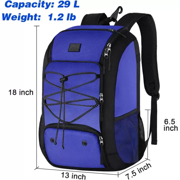 MATEIN Baseball Backpack, Softball Bat Bag with Shoes Compartment for Youth, Boys and Adult, Lightweight Baseball Bag with Fence Hook Hold TBall Bat, Batting Mitten, Helmet, Caps, Teeball Gear