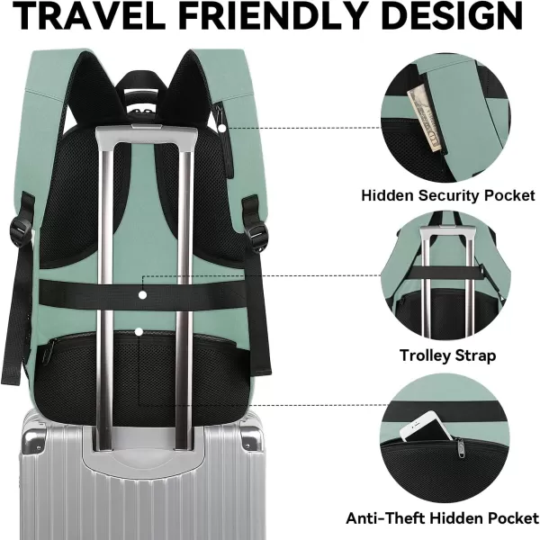 MATEIN College Large Travel Backpack, TSA Expandable Laptop Backpack with USB Charging Port, Anti Theft Computer Bag Fit 17.3 Inch Laptop Water Resistant College Backpack Gift for Men Women, Black