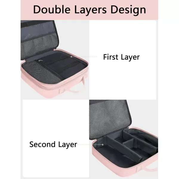 MATEIN Electronics Organizer Travel Case, Water Resistant Cable Organizer Bag for Travel Essentials, Tech Gifts for Men, Storage Bag as Accessories for Phone, Cord, iPad, Black