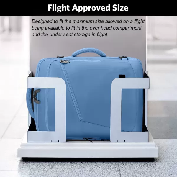 MATEIN Expandable Air Travel Backpack, Light Weight Carry on Backpack with Trolley Sleeve for Travelling, Water Resistant Daypack Hiking Backpack, Gifts for Men who Like to Travel, Dark Green