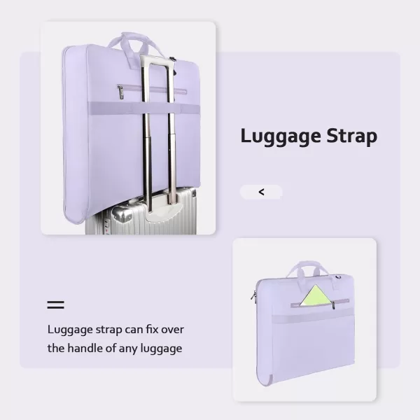 MATEIN Garment Bag for Travel, Large Carry on Garment Bags with Strap for Business, Waterproof Hanging Suit Luggage Bag for Men Women, Wrinkle Free Suitcase Cover for Shirts Dresses Coats, Black