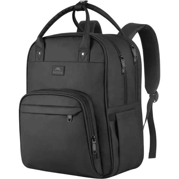 MATEIN Nurse Backpack, Waterproof Padded Medical Nursing Laptop Backpacks for Women, Home Health Clinical Tote Bag with Removable Organizer for College Work Travel, Nurses Gifts