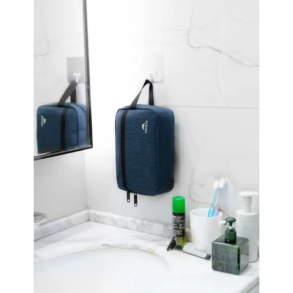 MATEIN Toiletry Bag for Men , Waterproof Dopp Kit Bathroom Shaving Bag for Toiletries, Small Accessories Small Cosmetics &amp; Makeup Organizer for Traveling