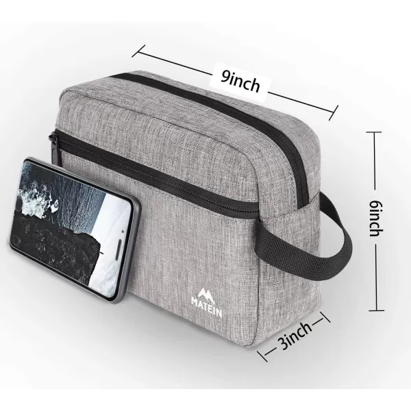 MATEIN Toiletry Bag for Men , Waterproof Dopp Kit Bathroom Shaving Bag for Toiletries, Small Accessories Small Cosmetics &amp; Makeup Organizer for Traveling