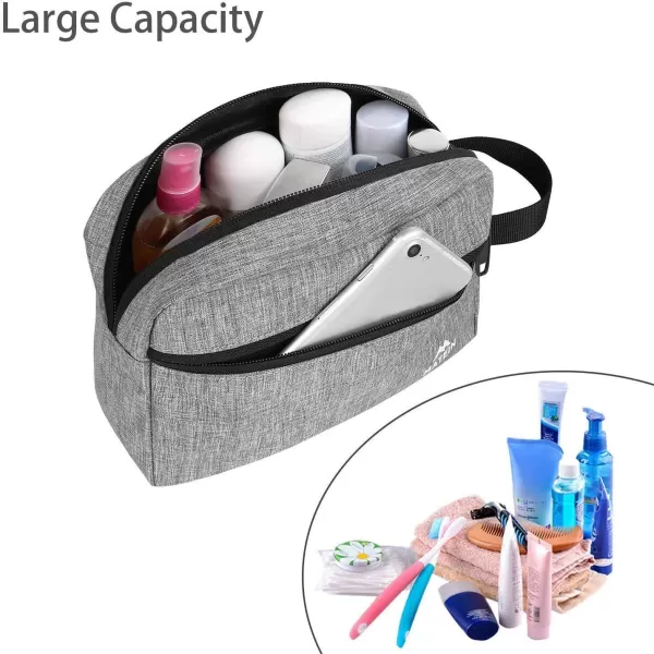 MATEIN Toiletry Bag for Men , Waterproof Dopp Kit Bathroom Shaving Bag for Toiletries, Small Accessories Small Cosmetics &amp; Makeup Organizer for Traveling
