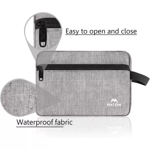MATEIN Toiletry Bag for Men , Waterproof Dopp Kit Bathroom Shaving Bag for Toiletries, Small Accessories Small Cosmetics &amp; Makeup Organizer for Traveling