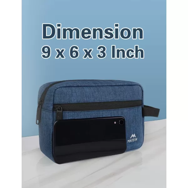 MATEIN Toiletry Bag for Men , Waterproof Dopp Kit Bathroom Shaving Bag for Toiletries, Small Accessories Small Cosmetics &amp; Makeup Organizer for Traveling