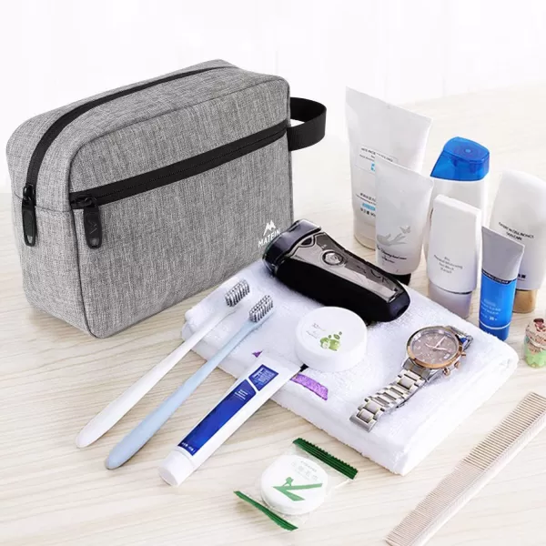 MATEIN Toiletry Bag for Men , Waterproof Dopp Kit Bathroom Shaving Bag for Toiletries, Small Accessories Small Cosmetics &amp; Makeup Organizer for Traveling