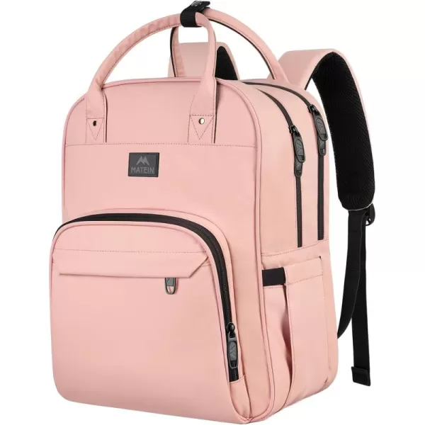 MATEIN Nurse Backpack, Waterproof Padded Medical Nursing Laptop Backpacks for Women, Home Health Clinical Tote Bag with Removable Organizer for College Work Travel, Nurses Gifts