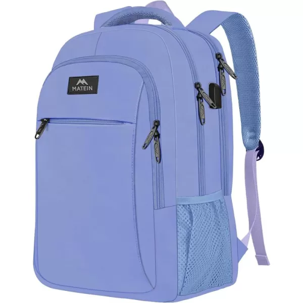 MATEIN Laptop Backpack for Men Women, Extra Large TSA Friendly College Backpack with USB Charging Port, Anti Theft Carry On Flight Approved Business Work Travel 17 Inch Computer Backpack Bag