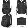imageMATEIN Basketball Bag Sturdy Soccer Bag with Ball Holder ampamp Shoe Compartment Large Basketball Backpack for Training Equipment Water Resistant Sports Ball Bags Fits Volleyball Football ColorfulBlack