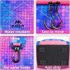 imageMATEIN Basketball Bag Sturdy Soccer Bag with Ball Holder ampamp Shoe Compartment Large Basketball Backpack for Training Equipment Water Resistant Sports Ball Bags Fits Volleyball Football ColorfulPink