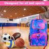 imageMATEIN Basketball Bag Sturdy Soccer Bag with Ball Holder ampamp Shoe Compartment Large Basketball Backpack for Training Equipment Water Resistant Sports Ball Bags Fits Volleyball Football ColorfulPink