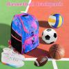 imageMATEIN Basketball Bag Sturdy Soccer Bag with Ball Holder ampamp Shoe Compartment Large Basketball Backpack for Training Equipment Water Resistant Sports Ball Bags Fits Volleyball Football ColorfulPink