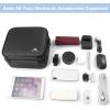imageMATEIN Cable Organizer Bag Waterproof Travel Electronic Storage with Adjustable Divider Shockproof Portable Double Layer Tech Bag Carrying Case for Cord Earbuds Charger SD Card Tech Gifts BlackBlack