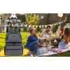 imageMATEIN Cooler Backpack 26 Cans Insulated Lunch Backpack for Men Women Leakproof Double Layer Lunch Cooler Bag Lightweight Soft Lunch Backpack with Cooler Compartment Beach Camping Hiking Beer GiftsAustere Grey