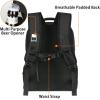 imageMATEIN Cooler Backpack 26 Cans Insulated Lunch Backpack for Men Women Leakproof Double Layer Lunch Cooler Bag Lightweight Soft Lunch Backpack with Cooler Compartment Beach Camping Hiking Beer GiftsBlack
