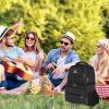 imageMATEIN Cooler Backpack 26 Cans Insulated Lunch Backpack for Men Women Leakproof Double Layer Lunch Cooler Bag Lightweight Soft Lunch Backpack with Cooler Compartment Beach Camping Hiking Beer GiftsBlack