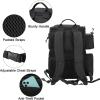 imageMATEIN Fishing Backpack Water Resistant Fishing Tackle Box Bag with Rod Holders ampamp Cooler Gear Gifts for MenBlack