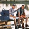 imageMATEIN Fishing Backpack Water Resistant Fishing Tackle Box Bag with Rod Holders ampamp Cooler Gear Gifts for MenBlue  Large
