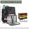 imageMATEIN Fishing Backpack Water Resistant Fishing Tackle Box Bag with Rod Holders ampamp Cooler Gear Gifts for MenCamouflage