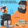 imageMATEIN Fishing Backpack Water Resistant Fishing Tackle Box Bag with Rod Holders ampamp Cooler Gear Gifts for MenCamouflage